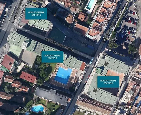 Apartamentos Nucleo Cristal Torremolinos 0*,  Spanien